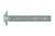 Винт с плоской полукруглой головкой, буртиком и внутренним шестигранником, сталь